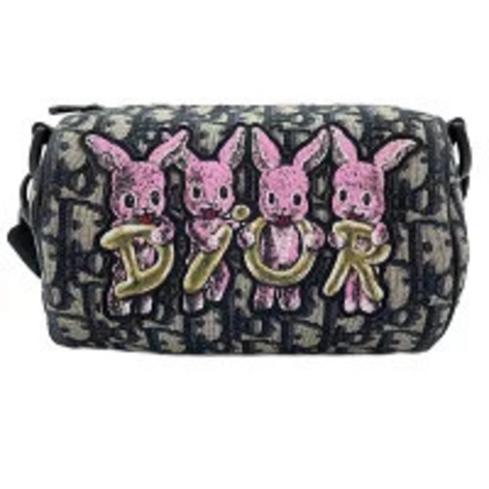 Christian Dior Roller Oblique Shoulder Bag Multicolor